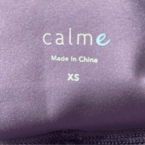 NWT Johnny Was Calme leggings women's size XS - purple MUG  NWT - Picture 6 of 6